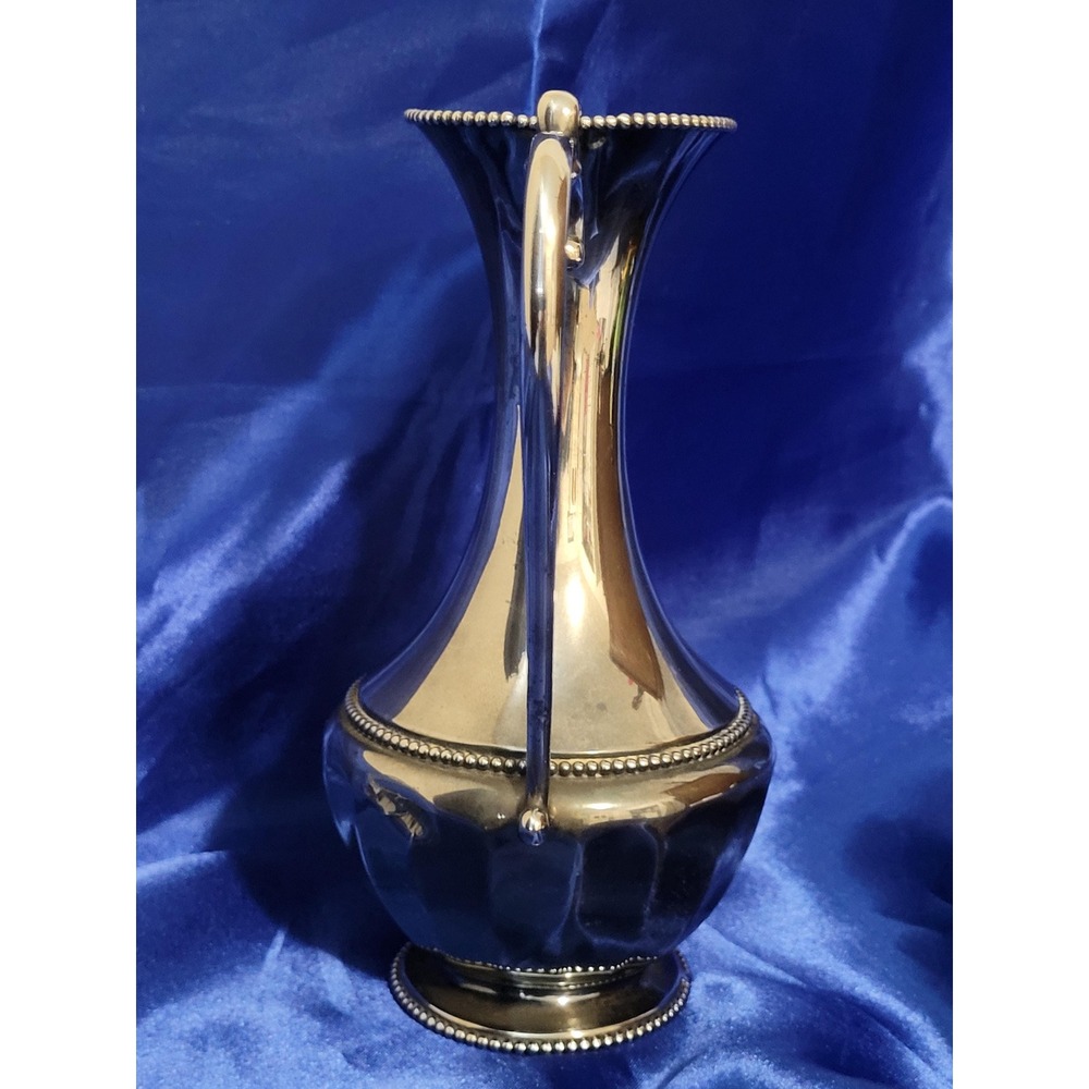 Antique C Rogers & Bros Silverplate Pitcher - Picture 3 of 9